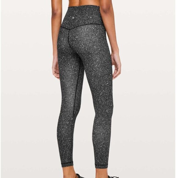 Lululemon Align Pant II *25" Luminesce Splatter Ice Grey Black - Picture 5 of 5